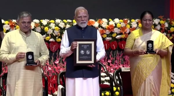 RSS Centenary Celebration: PM Modi Releases RSS Coin and Postal Stamp ...